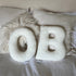 Boucle Letter Cushion